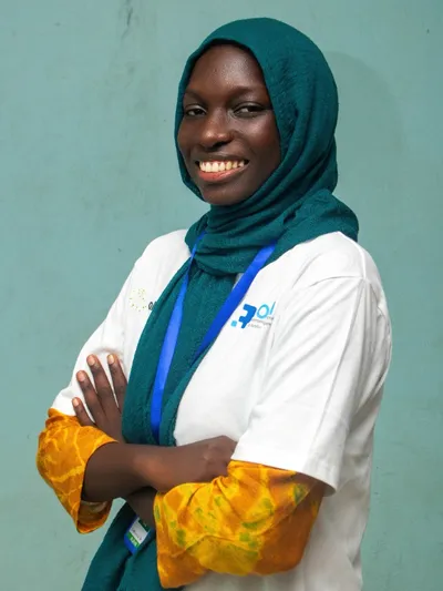 Portrait d'un élève de la délégation sénégalaise