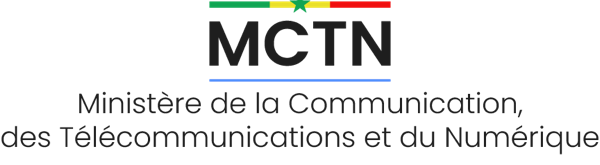 Logo Ministère de la Communication, des Télécommunications et du Numérique